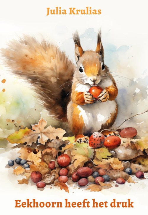 Eekhoorn heeft het druk